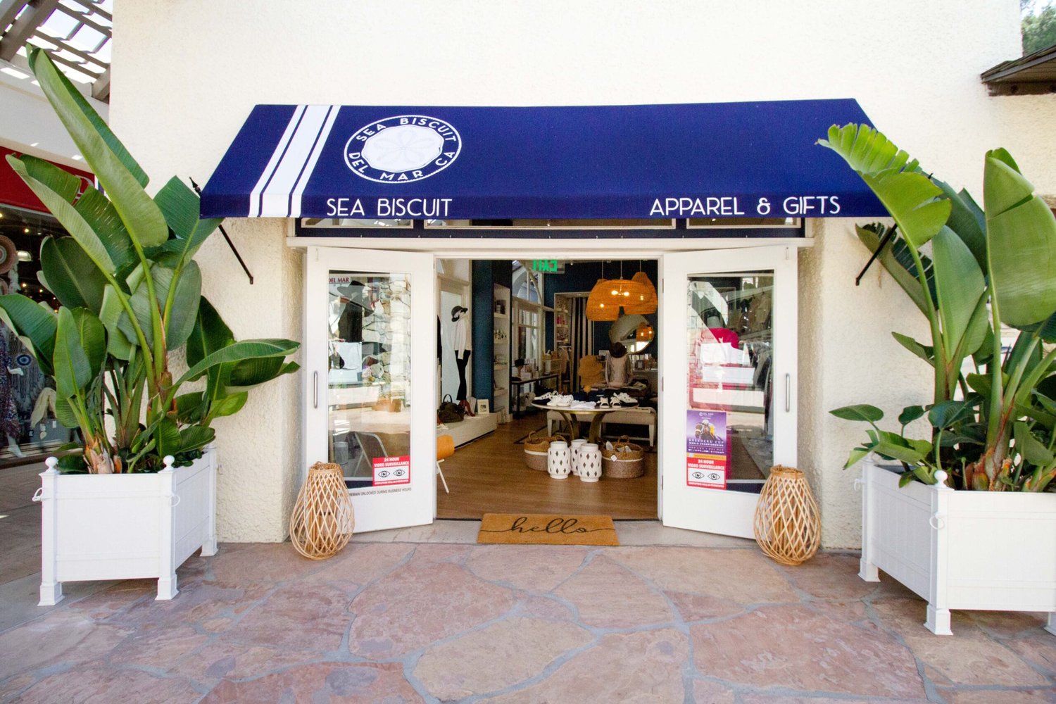 Discover the charming allure of Sea Biscuit Boutique nestled in the vibrant heart of Del Mar Village.