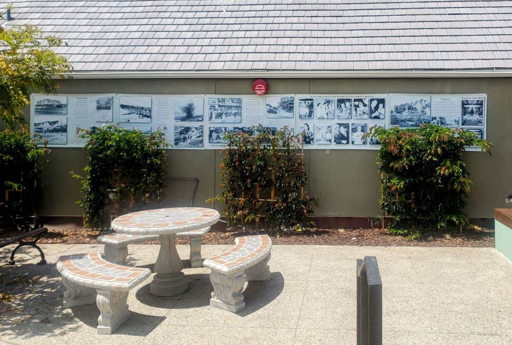 Step back in time with a visit to Del Mar Village and its historical displays.