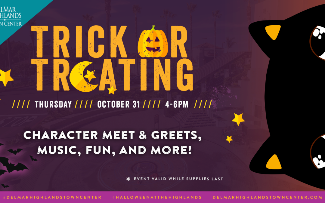 Experience a Magical Halloween at Del Mar Highlands Town Center!