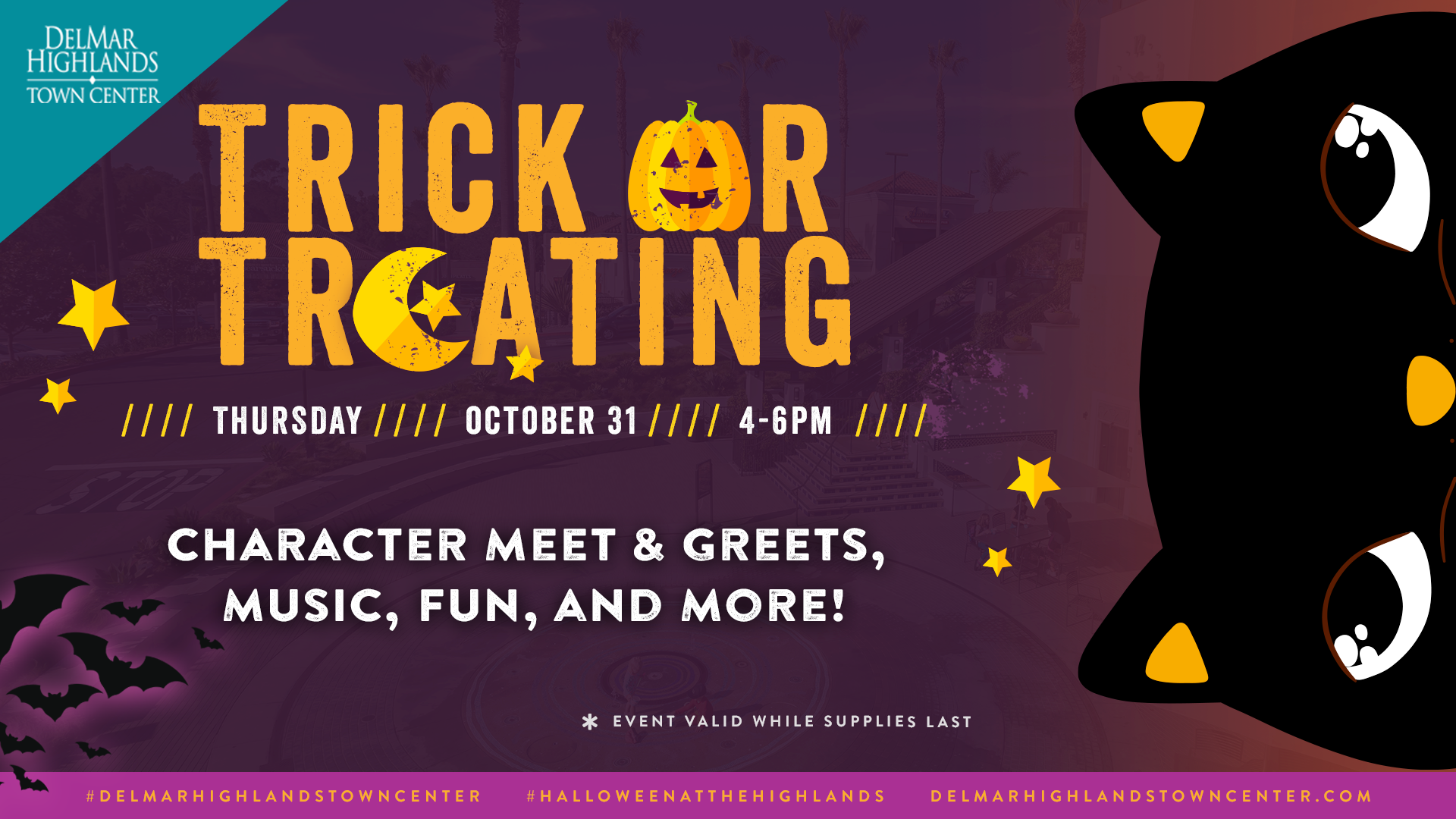 Experience a Magical Halloween at Del Mar Highlands Town Center!