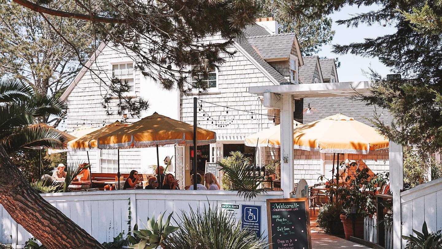 Cozy Autumn Dining at Stratford Court Café, Del Mar